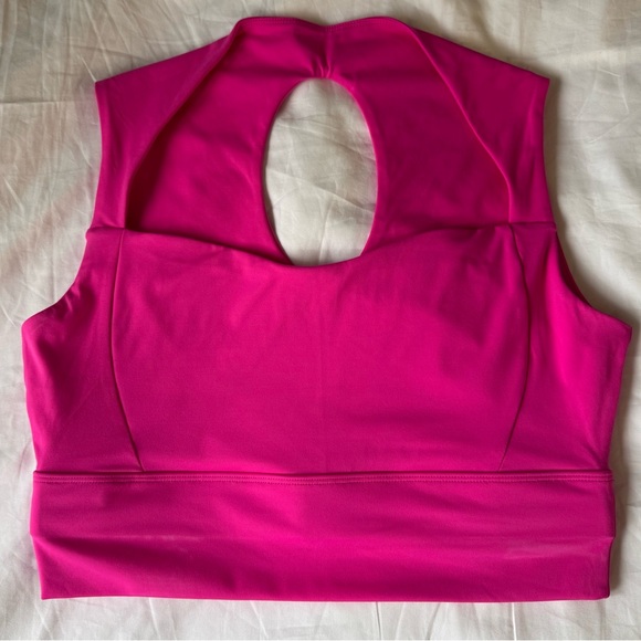 SSYS Tops - EUC SSYS Pink Open Back Sports Bra